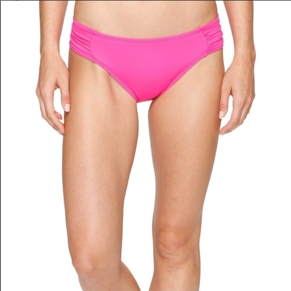 NWT La Blanca Bright Pink Bikini Bottom